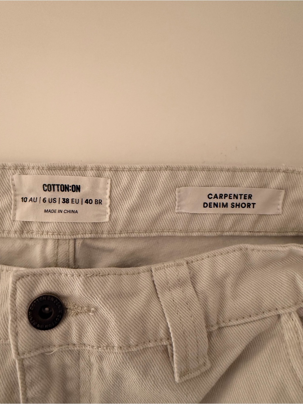 Cotton on carpenter shorts